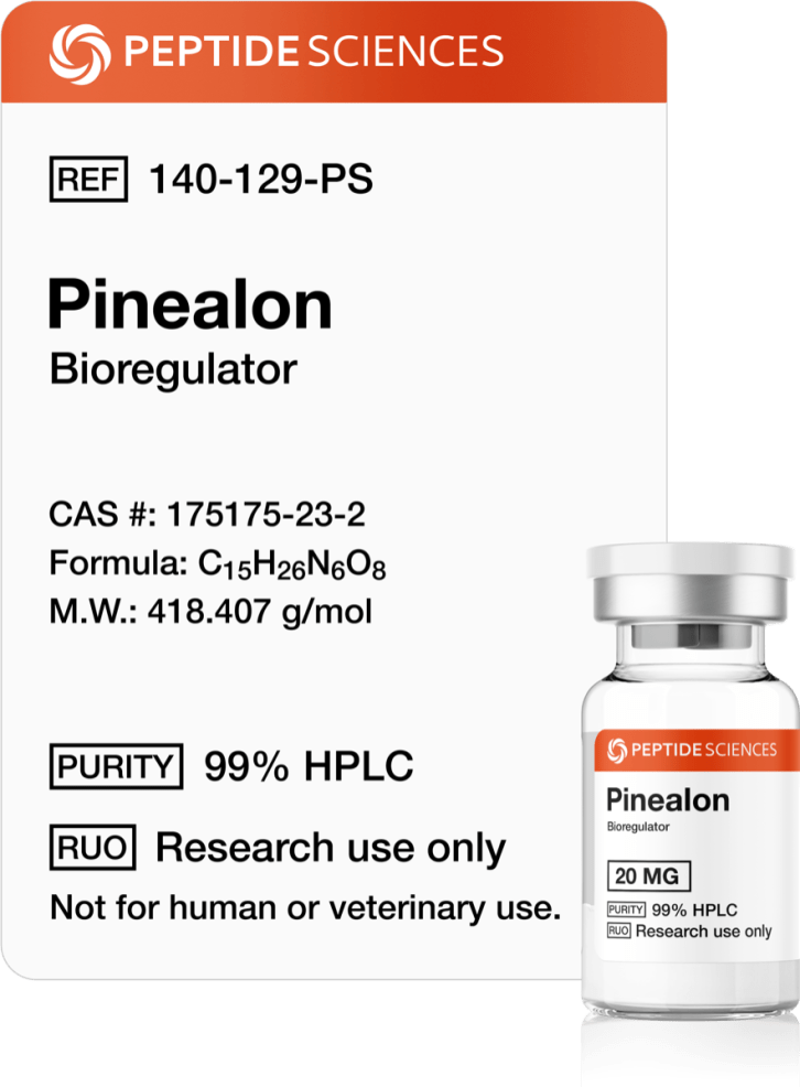 Pinealon 20mg (Bioregulator) Professional protective packaging optimized for secure transport of short-chain peptide bioregulators.