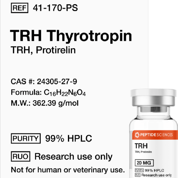 Protirelin 50mg packaging for laboratory research use only