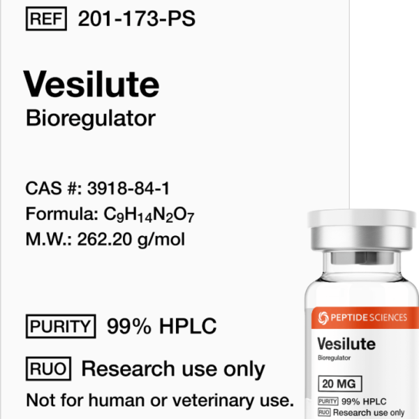 USA Peptide Sciences branded Vesilute 20mg research compound image